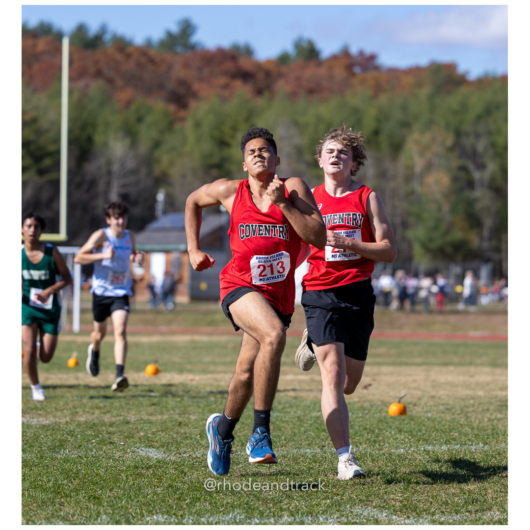 at 2024 RIIL Cross Country Class Championships at Ponaganset High School, North Scituate, Rhode Island on October 26, 2024 title=