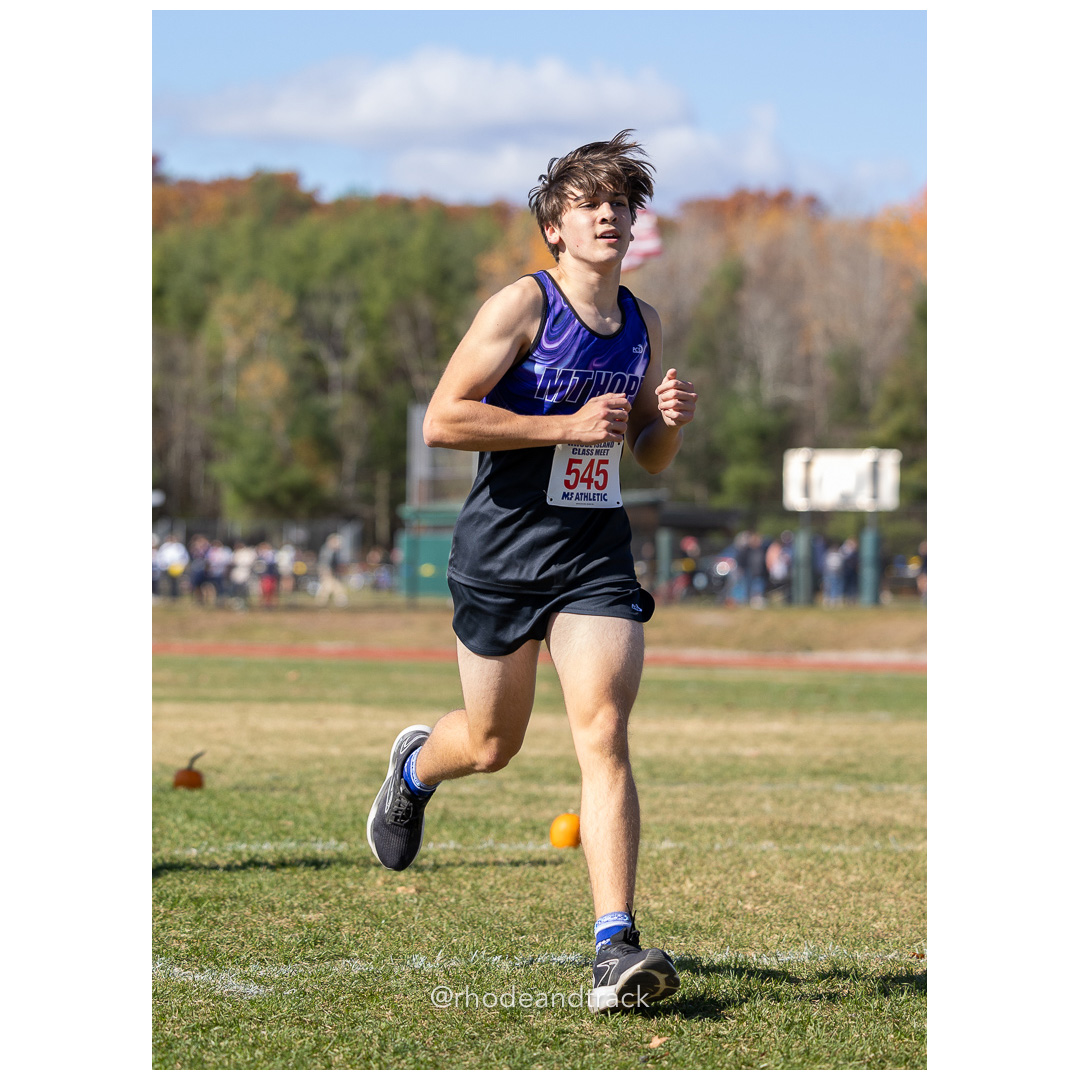 at 2024 RIIL Cross Country Class Championships at Ponaganset High School, North Scituate, Rhode Island on October 26, 2024 title=