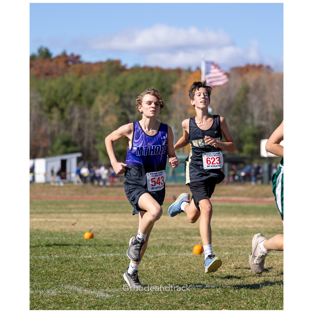 at 2024 RIIL Cross Country Class Championships at Ponaganset High School, North Scituate, Rhode Island on October 26, 2024 title=