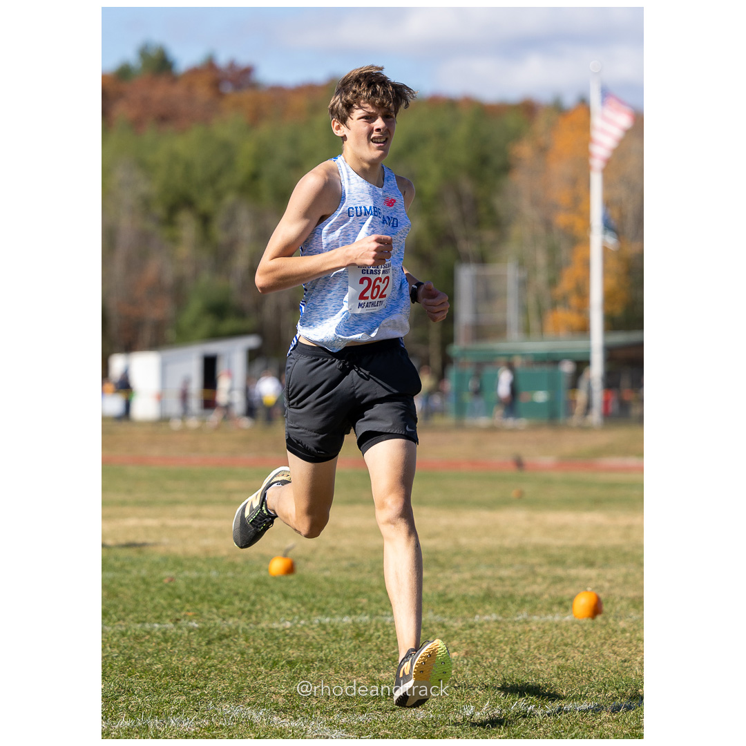 at 2024 RIIL Cross Country Class Championships at Ponaganset High School, North Scituate, Rhode Island on October 26, 2024 title=