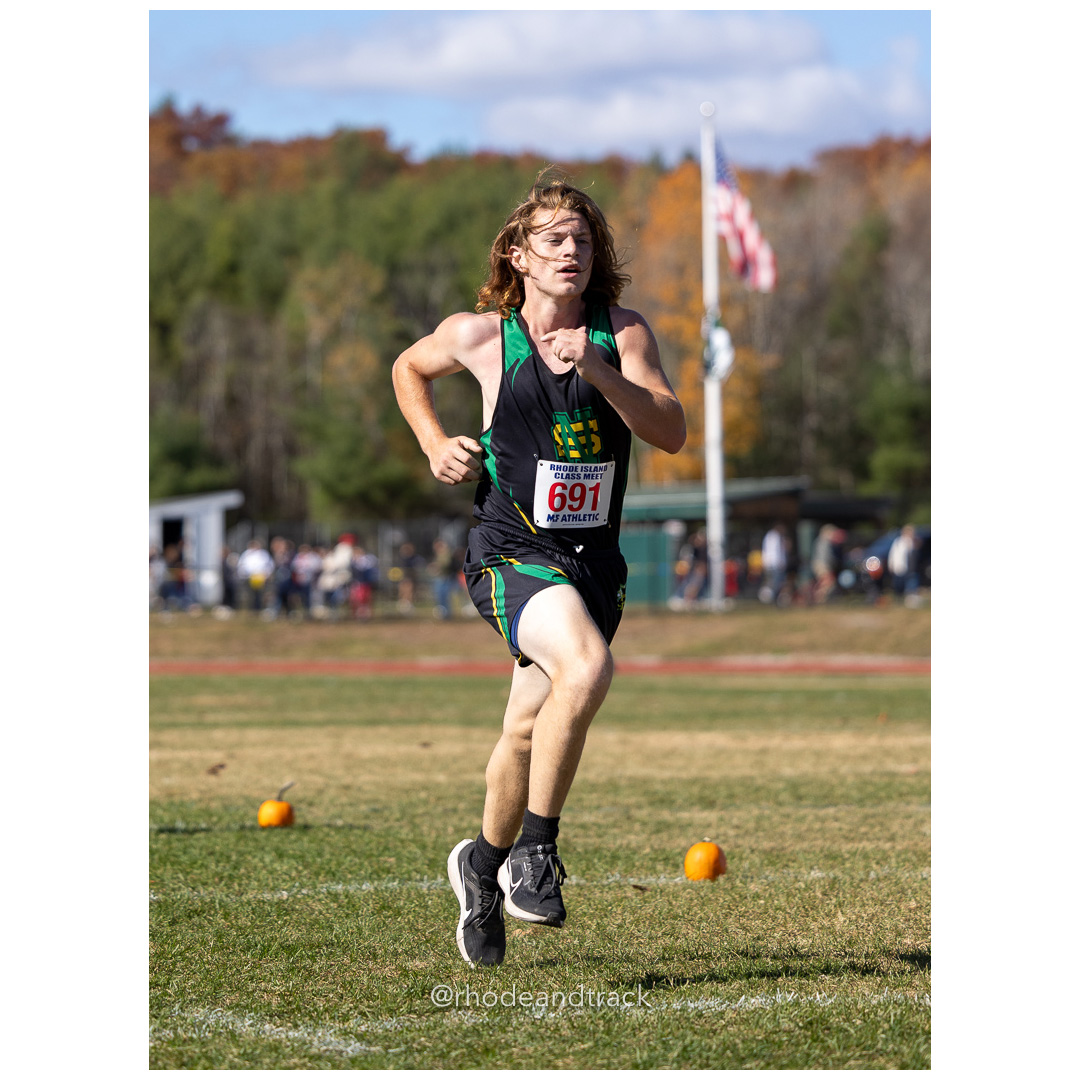 at 2024 RIIL Cross Country Class Championships at Ponaganset High School, North Scituate, Rhode Island on October 26, 2024 title=