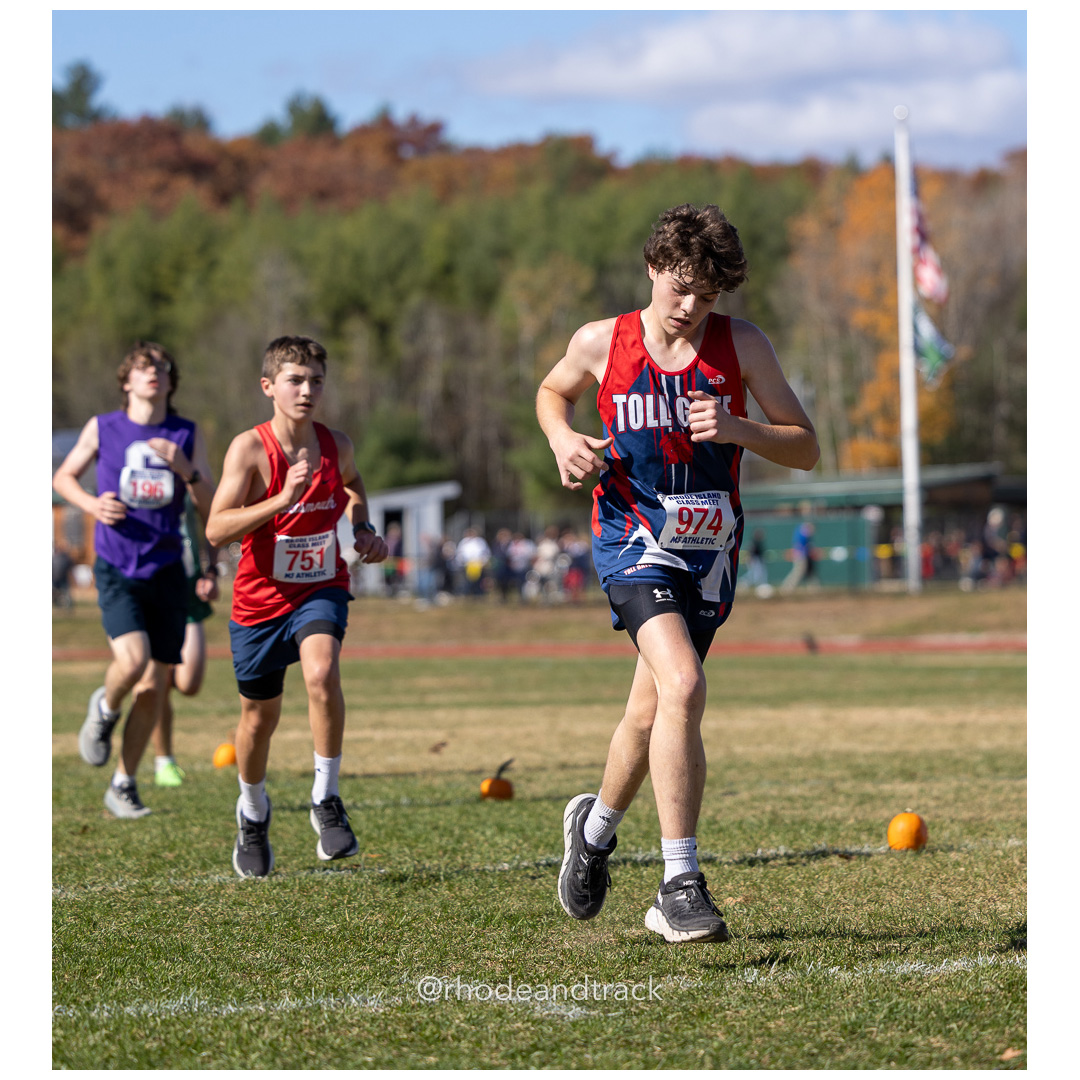 at 2024 RIIL Cross Country Class Championships at Ponaganset High School, North Scituate, Rhode Island on October 26, 2024 title=