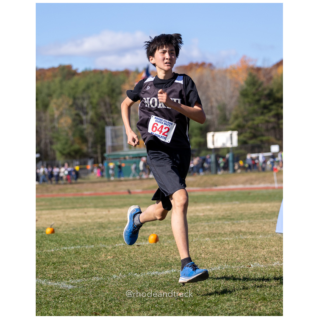 at 2024 RIIL Cross Country Class Championships at Ponaganset High School, North Scituate, Rhode Island on October 26, 2024 title=