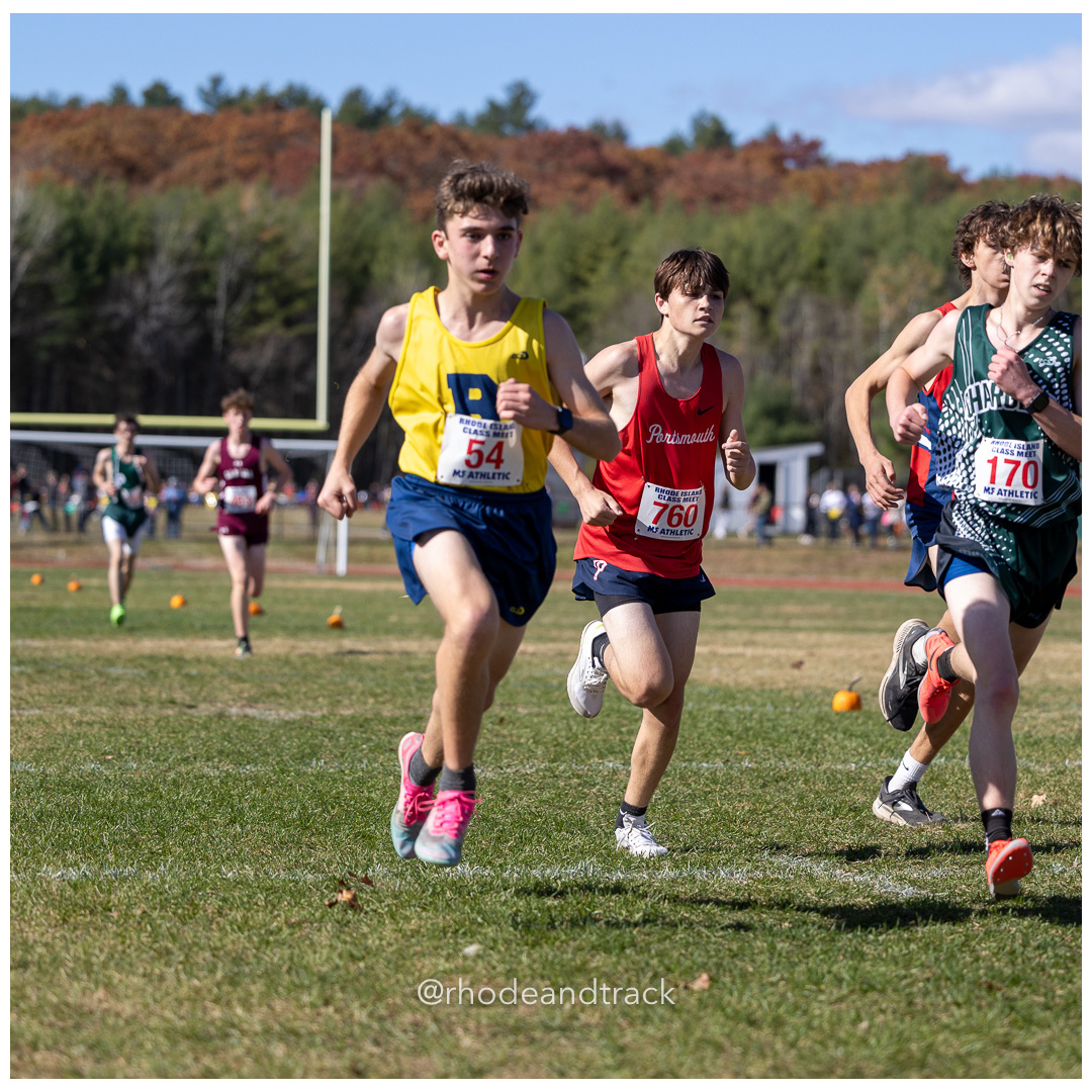 at 2024 RIIL Cross Country Class Championships at Ponaganset High School, North Scituate, Rhode Island on October 26, 2024 title=