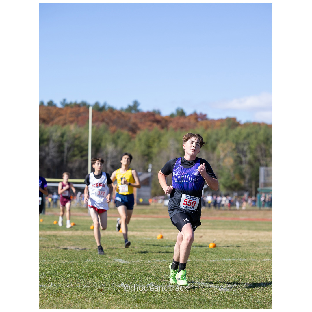 at 2024 RIIL Cross Country Class Championships at Ponaganset High School, North Scituate, Rhode Island on October 26, 2024 title=