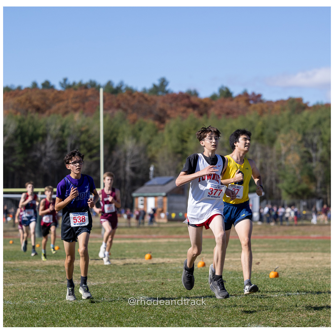 at 2024 RIIL Cross Country Class Championships at Ponaganset High School, North Scituate, Rhode Island on October 26, 2024 title=