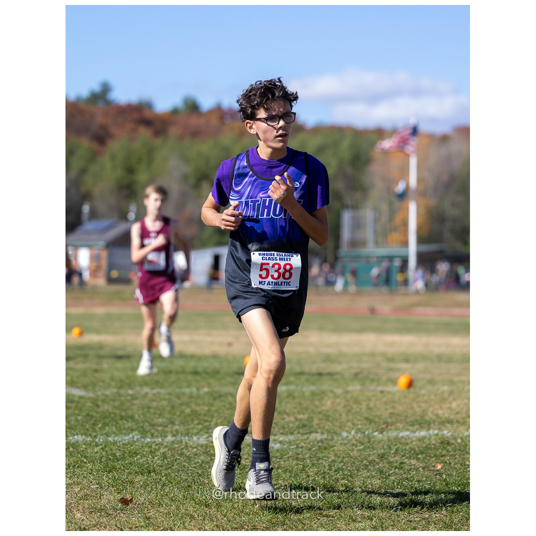 at 2024 RIIL Cross Country Class Championships at Ponaganset High School, North Scituate, Rhode Island on October 26, 2024 title=