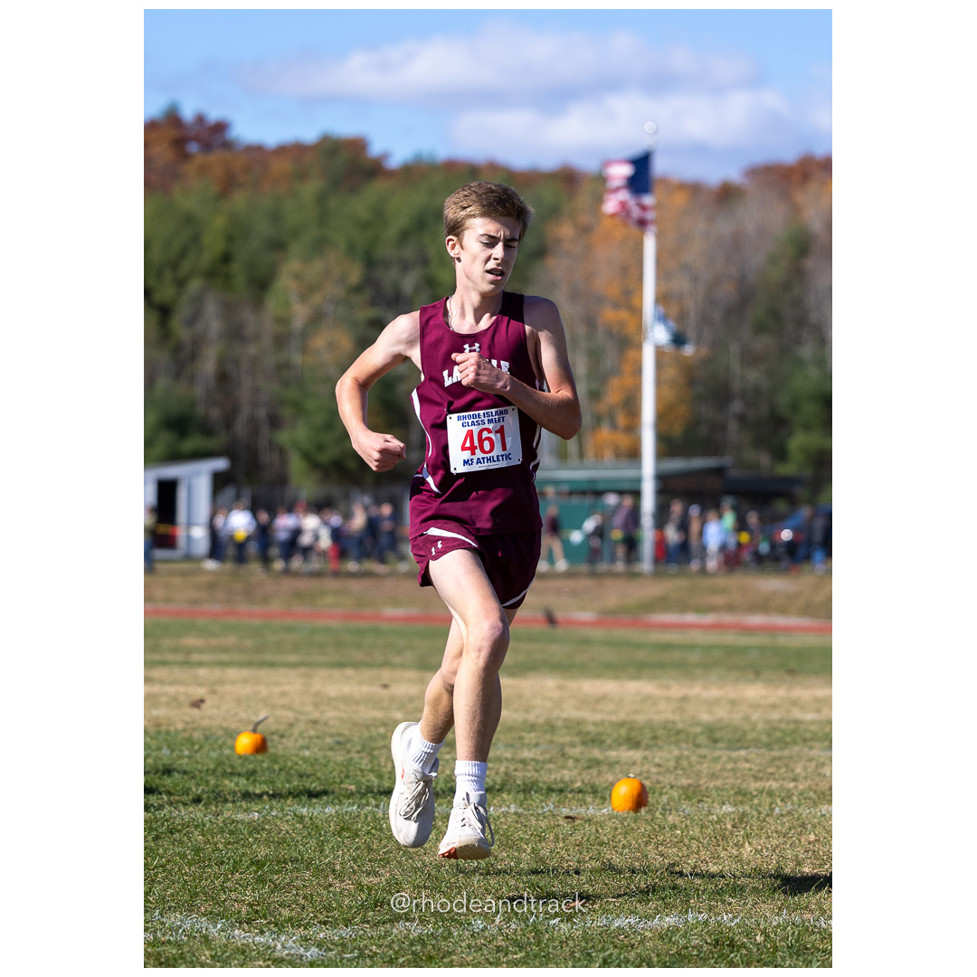 Nick Scotti, La Salle, at 2024 RIIL Cross Country Class Championships at Ponaganset High School, North Scituate, Rhode Island on October 26, 2024 title=