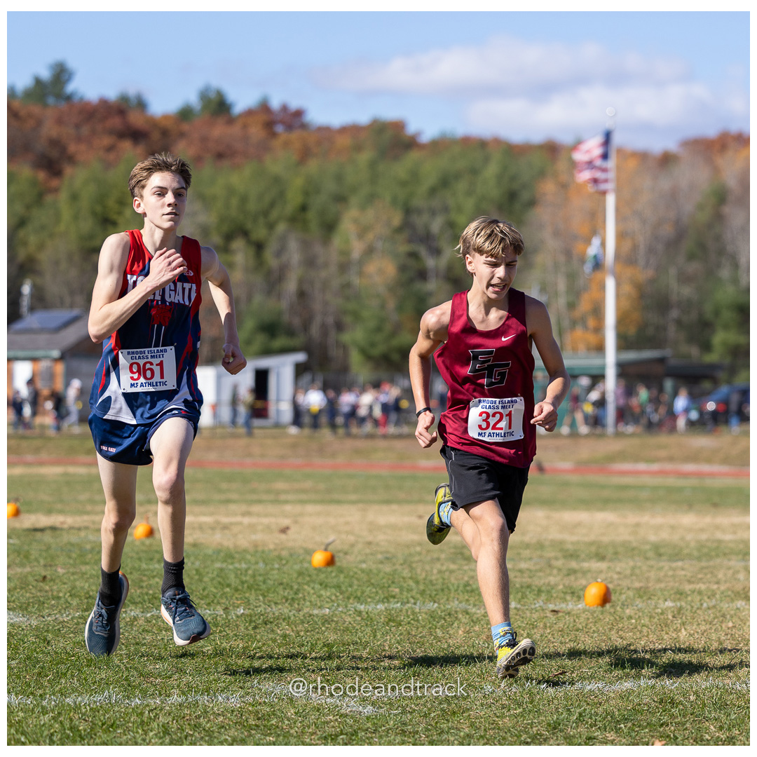 at 2024 RIIL Cross Country Class Championships at Ponaganset High School, North Scituate, Rhode Island on October 26, 2024 title=