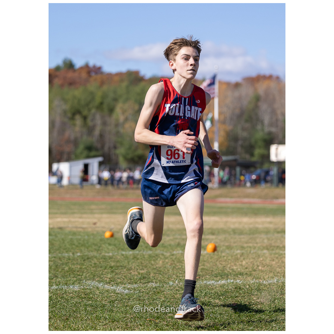 at 2024 RIIL Cross Country Class Championships at Ponaganset High School, North Scituate, Rhode Island on October 26, 2024 title=