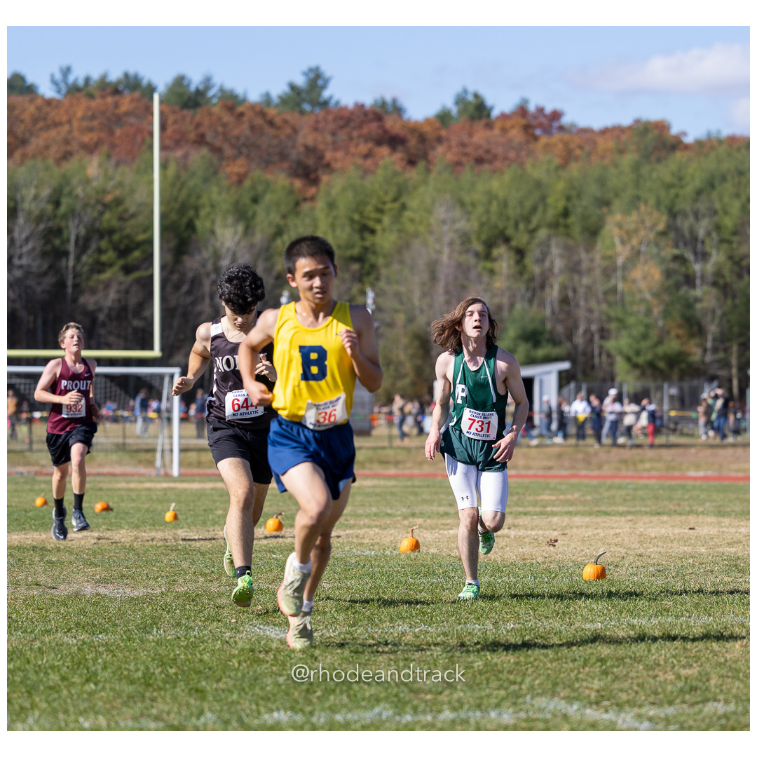 at 2024 RIIL Cross Country Class Championships at Ponaganset High School, North Scituate, Rhode Island on October 26, 2024 title=
