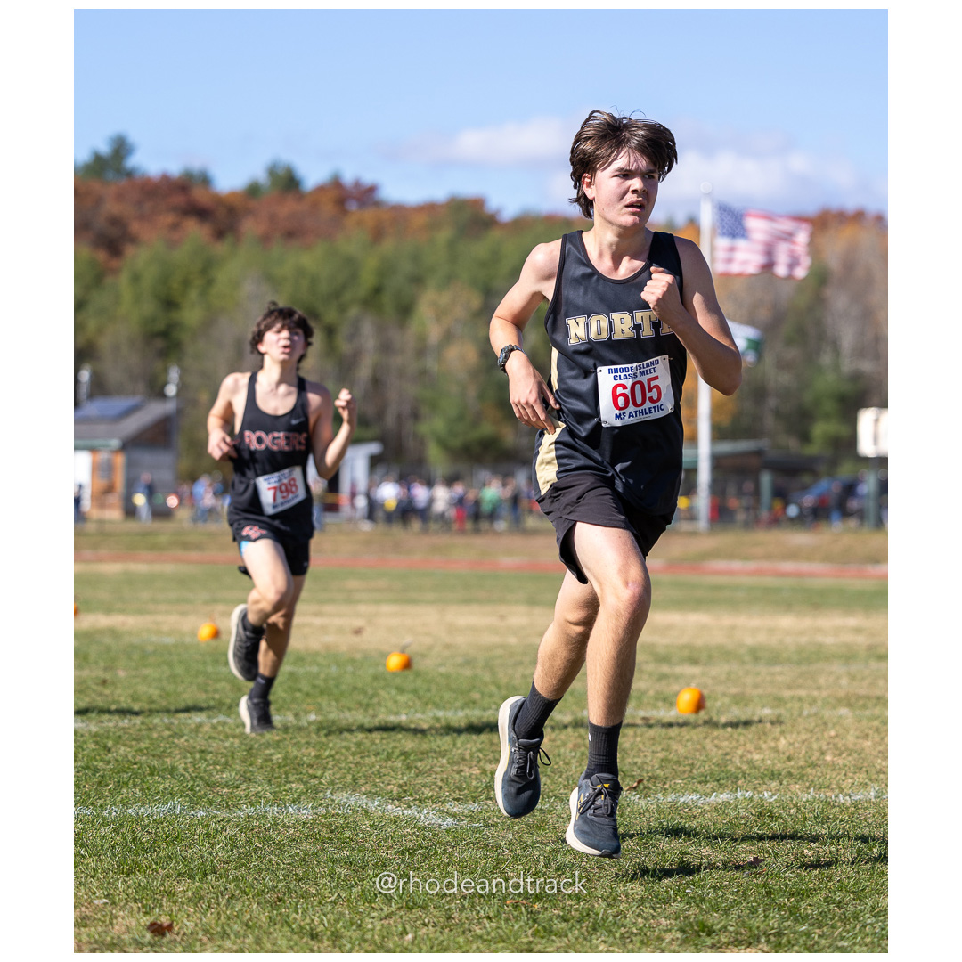 at 2024 RIIL Cross Country Class Championships at Ponaganset High School, North Scituate, Rhode Island on October 26, 2024 title=