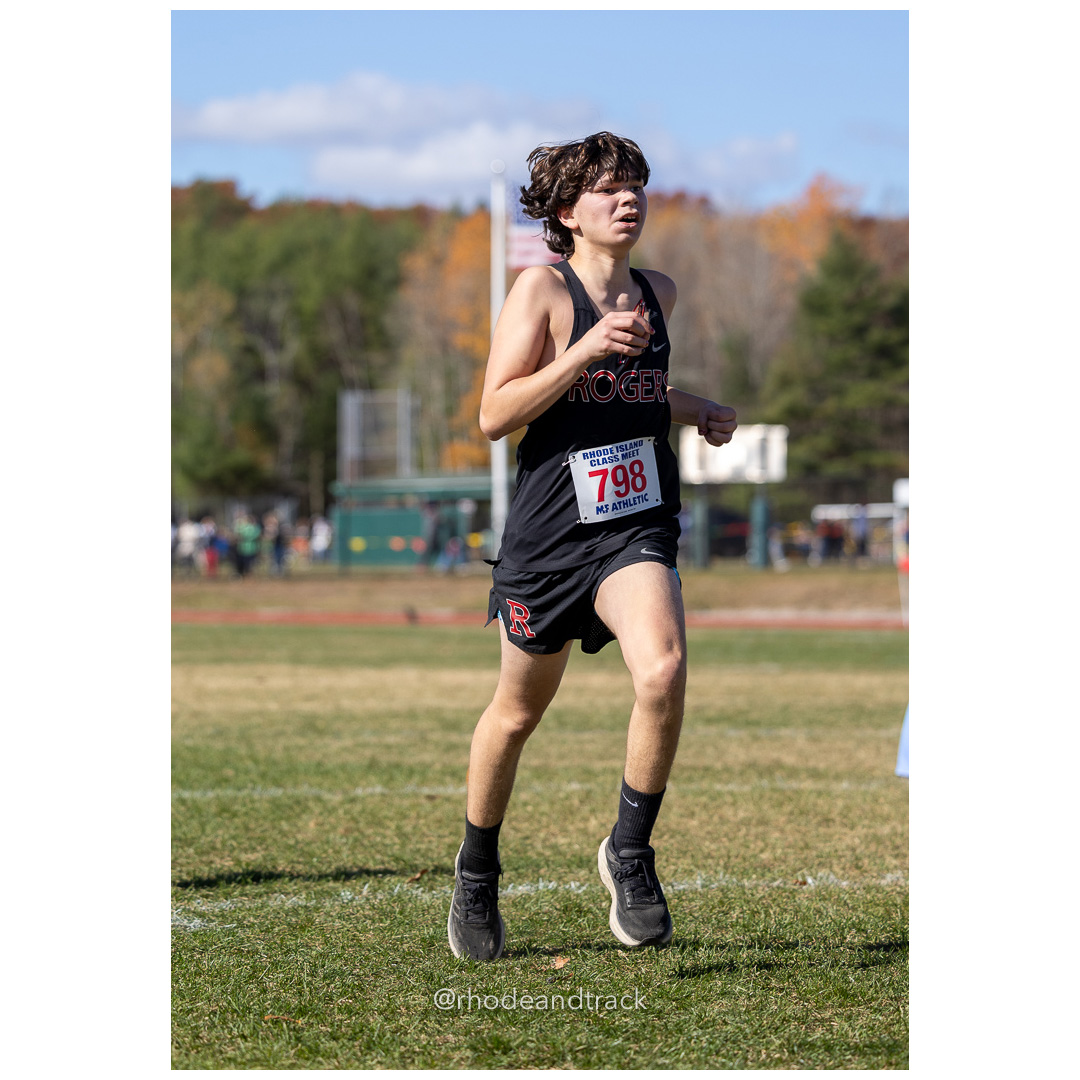 at 2024 RIIL Cross Country Class Championships at Ponaganset High School, North Scituate, Rhode Island on October 26, 2024 title=