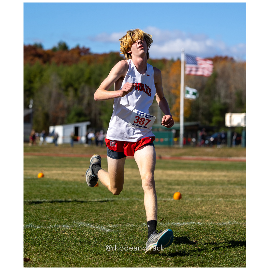 at 2024 RIIL Cross Country Class Championships at Ponaganset High School, North Scituate, Rhode Island on October 26, 2024 title=