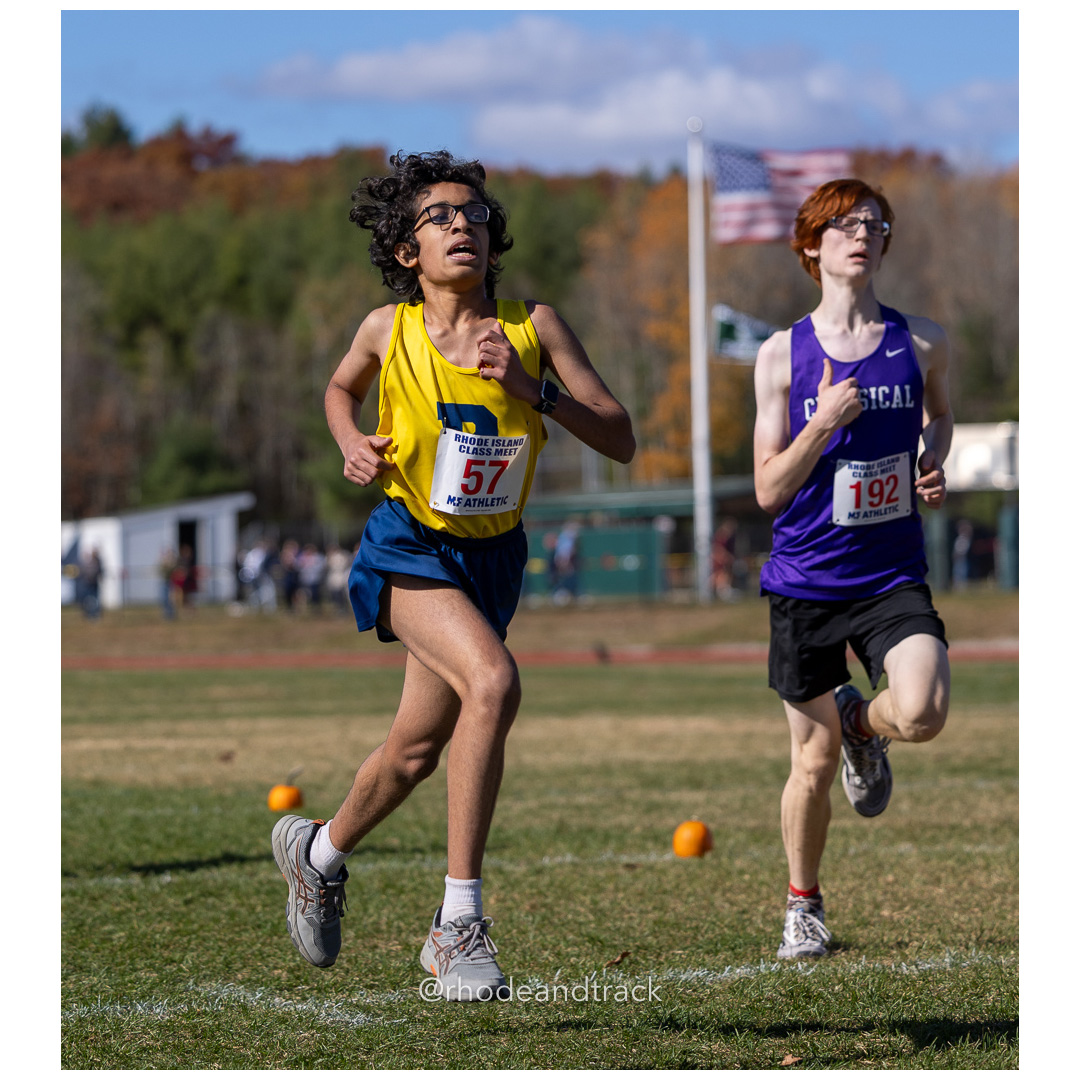 at 2024 RIIL Cross Country Class Championships at Ponaganset High School, North Scituate, Rhode Island on October 26, 2024 title=