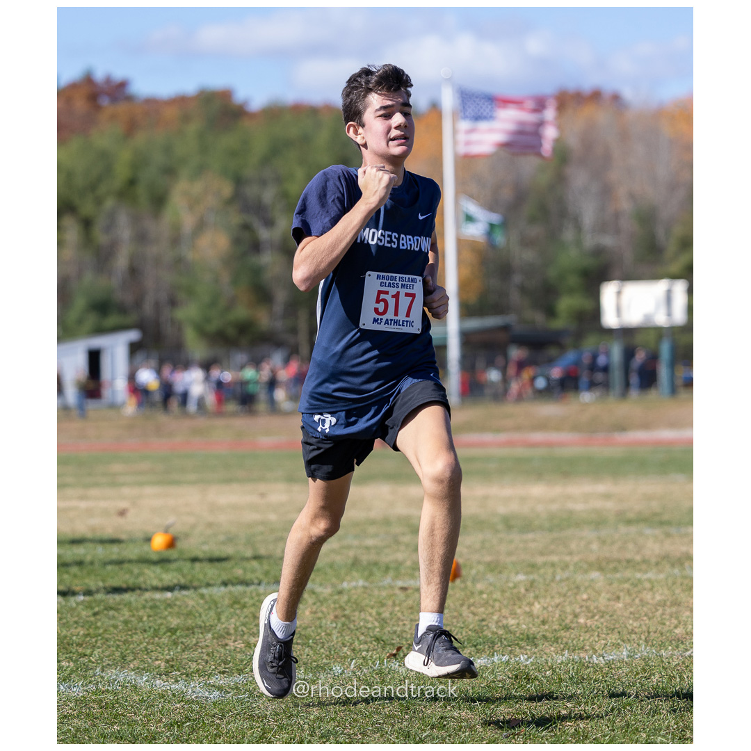 at 2024 RIIL Cross Country Class Championships at Ponaganset High School, North Scituate, Rhode Island on October 26, 2024 title=