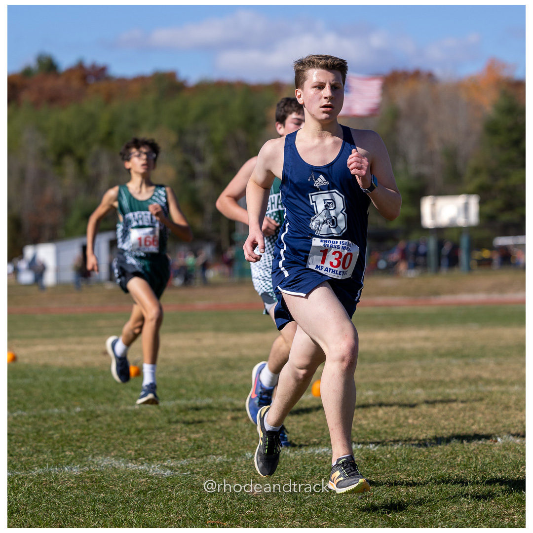 at 2024 RIIL Cross Country Class Championships at Ponaganset High School, North Scituate, Rhode Island on October 26, 2024 title=