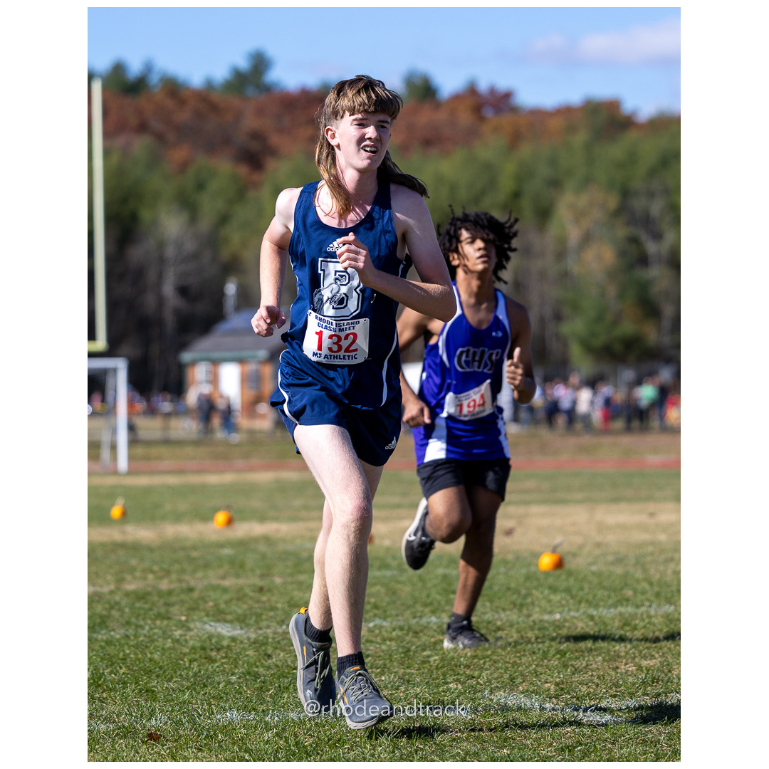 at 2024 RIIL Cross Country Class Championships at Ponaganset High School, North Scituate, Rhode Island on October 26, 2024 title=