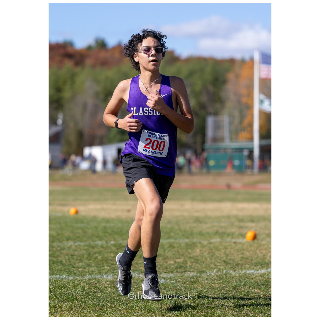 at 2024 RIIL Cross Country Class Championships at Ponaganset High School, North Scituate, Rhode Island on October 26, 2024 title=
