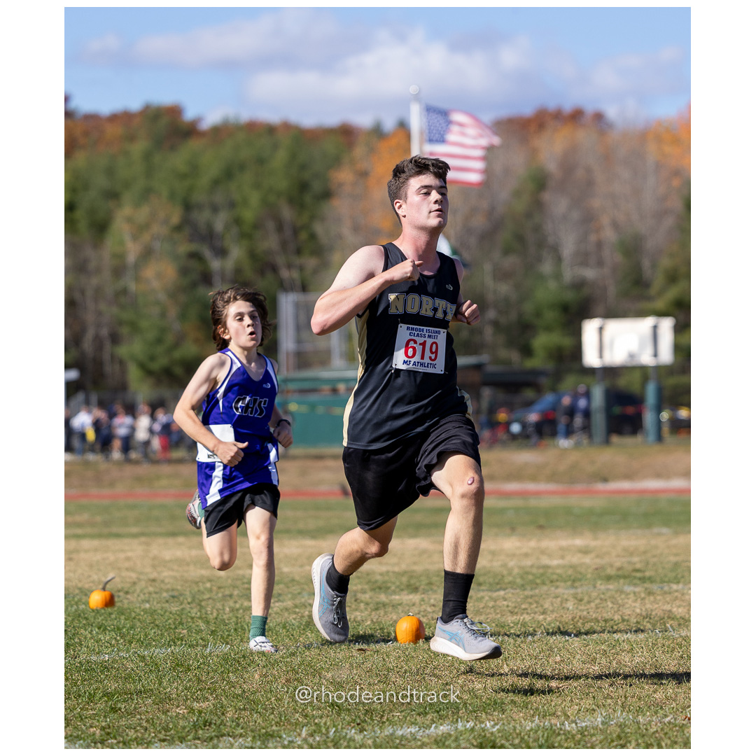 at 2024 RIIL Cross Country Class Championships at Ponaganset High School, North Scituate, Rhode Island on October 26, 2024 title=