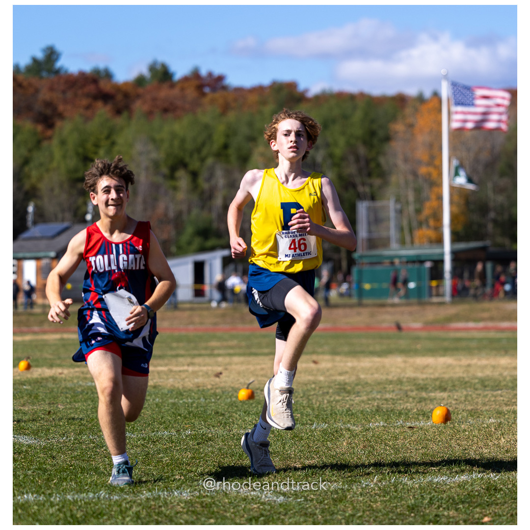 at 2024 RIIL Cross Country Class Championships at Ponaganset High School, North Scituate, Rhode Island on October 26, 2024 title=