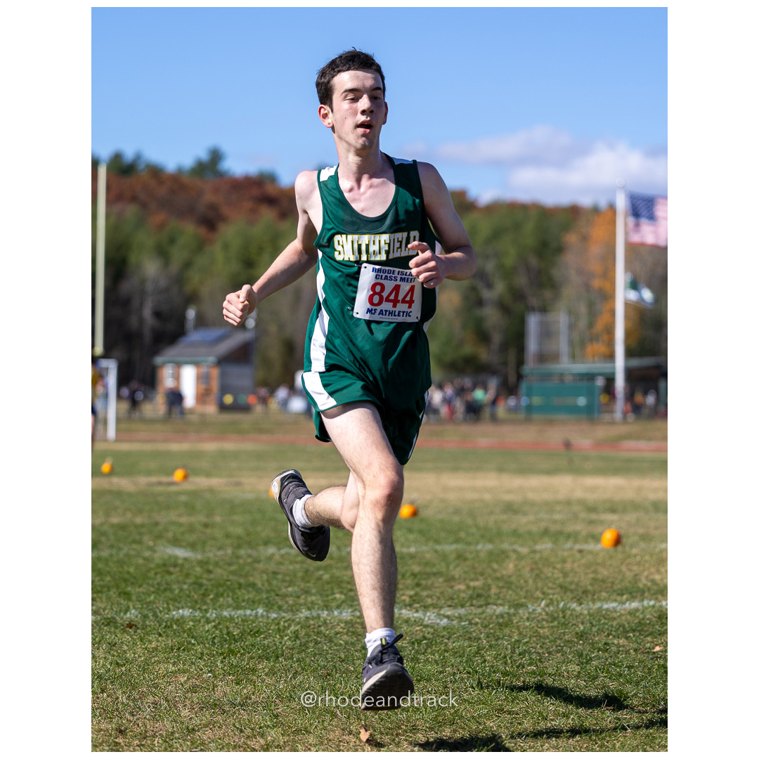 at 2024 RIIL Cross Country Class Championships at Ponaganset High School, North Scituate, Rhode Island on October 26, 2024 title=