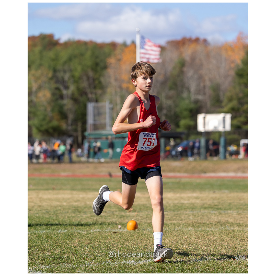 at 2024 RIIL Cross Country Class Championships at Ponaganset High School, North Scituate, Rhode Island on October 26, 2024 title=