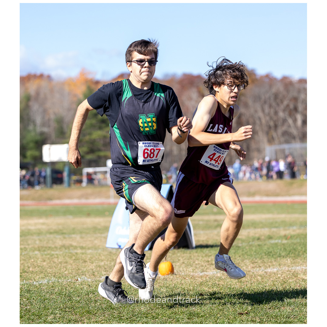 at 2024 RIIL Cross Country Class Championships at Ponaganset High School, North Scituate, Rhode Island on October 26, 2024 title=