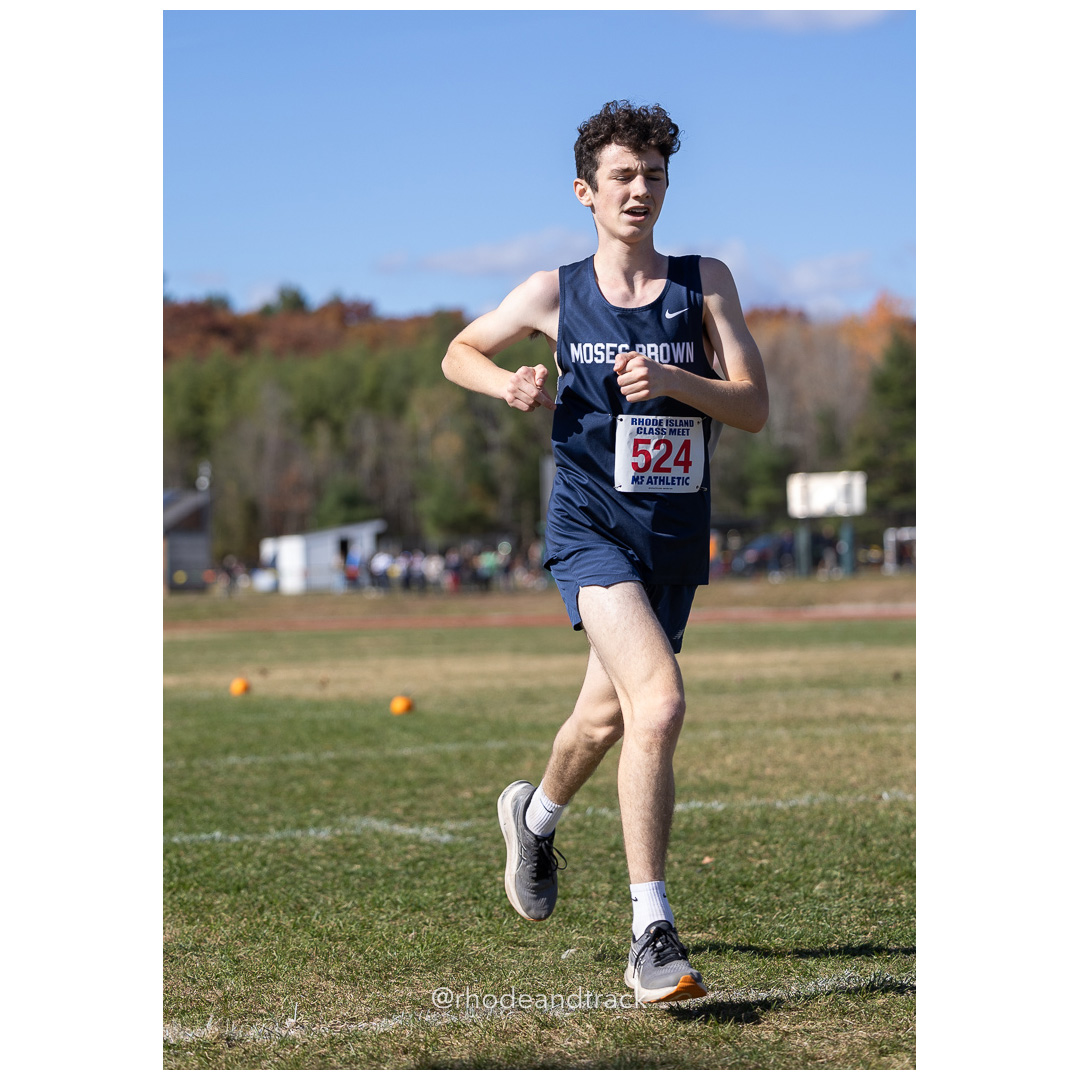 at 2024 RIIL Cross Country Class Championships at Ponaganset High School, North Scituate, Rhode Island on October 26, 2024 title=