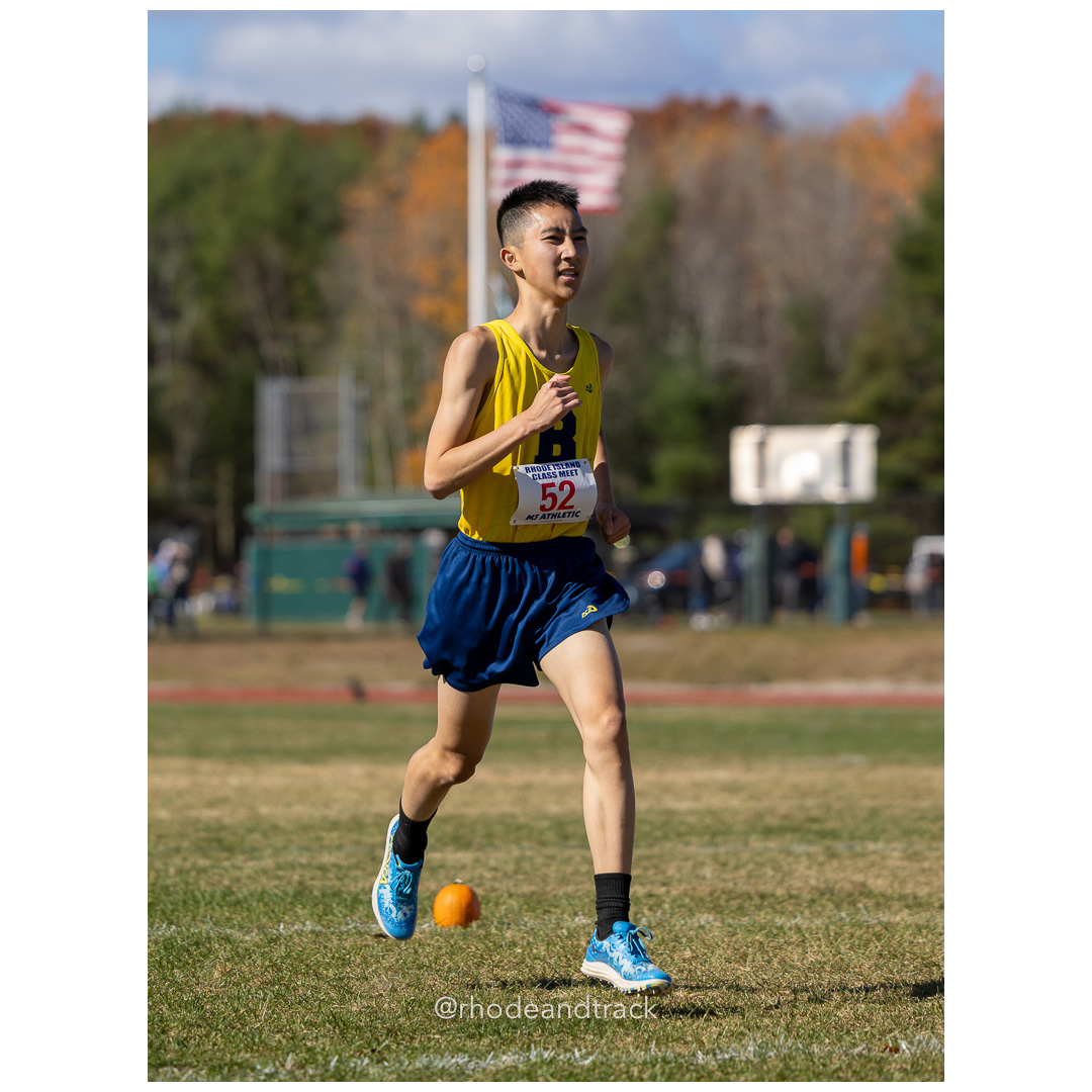 at 2024 RIIL Cross Country Class Championships at Ponaganset High School, North Scituate, Rhode Island on October 26, 2024 title=