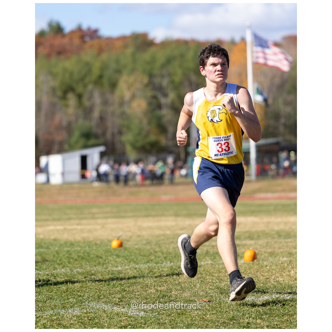 at 2024 RIIL Cross Country Class Championships at Ponaganset High School, North Scituate, Rhode Island on October 26, 2024 title=