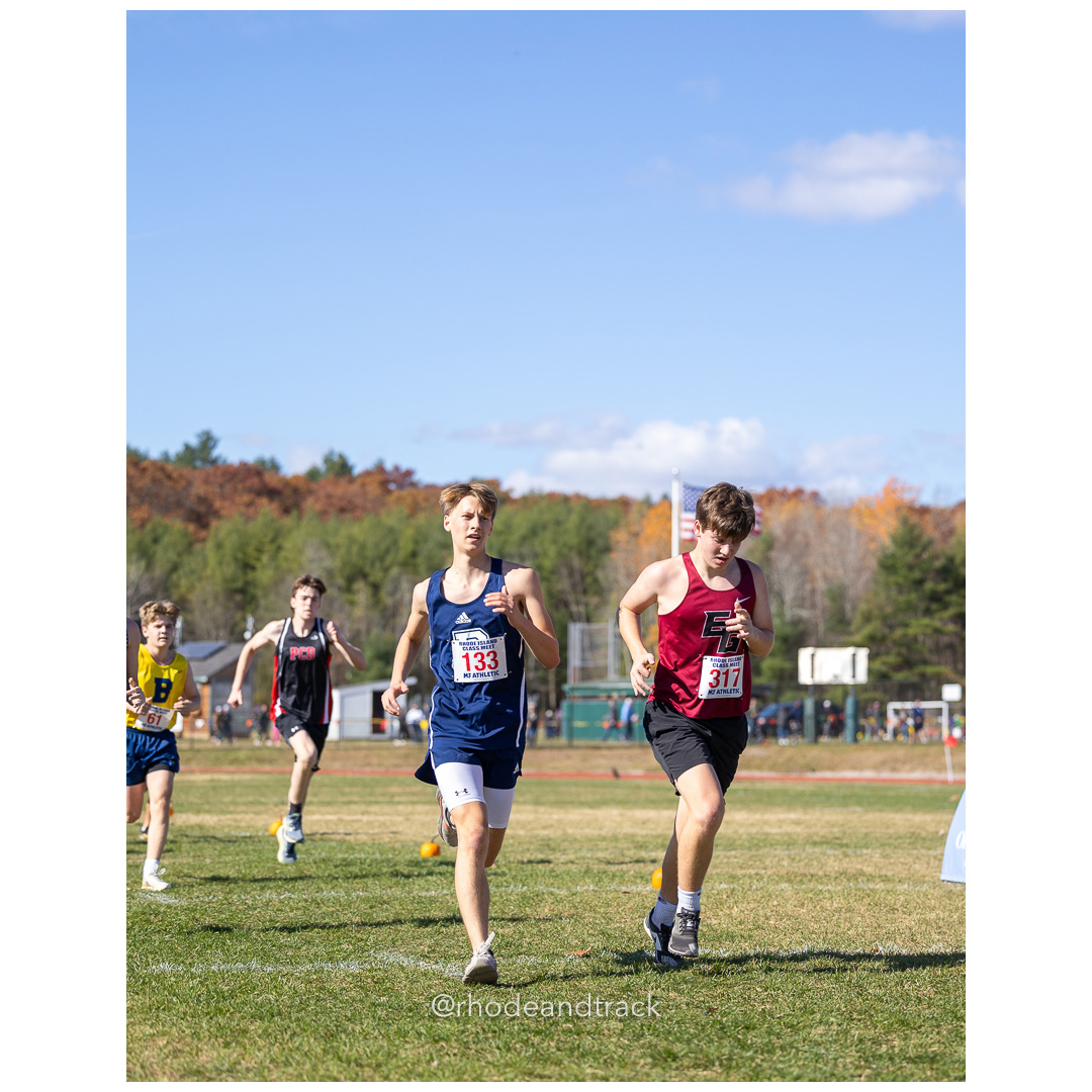 at 2024 RIIL Cross Country Class Championships at Ponaganset High School, North Scituate, Rhode Island on October 26, 2024 title=