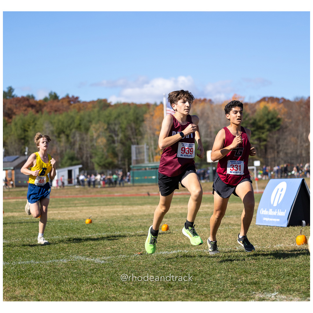 at 2024 RIIL Cross Country Class Championships at Ponaganset High School, North Scituate, Rhode Island on October 26, 2024 title=
