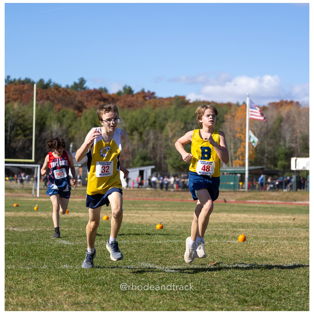 at 2024 RIIL Cross Country Class Championships at Ponaganset High School, North Scituate, Rhode Island on October 26, 2024 title=