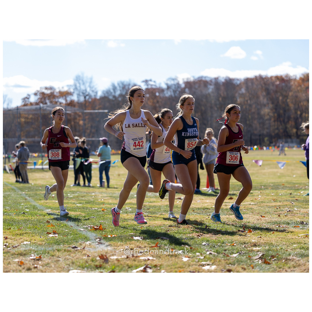 Ava Trombino, La Salle, at 2024 RIIL Cross Country Class Championships at Ponaganset High School, North Scituate, Rhode Island on October 26, 2024 title=