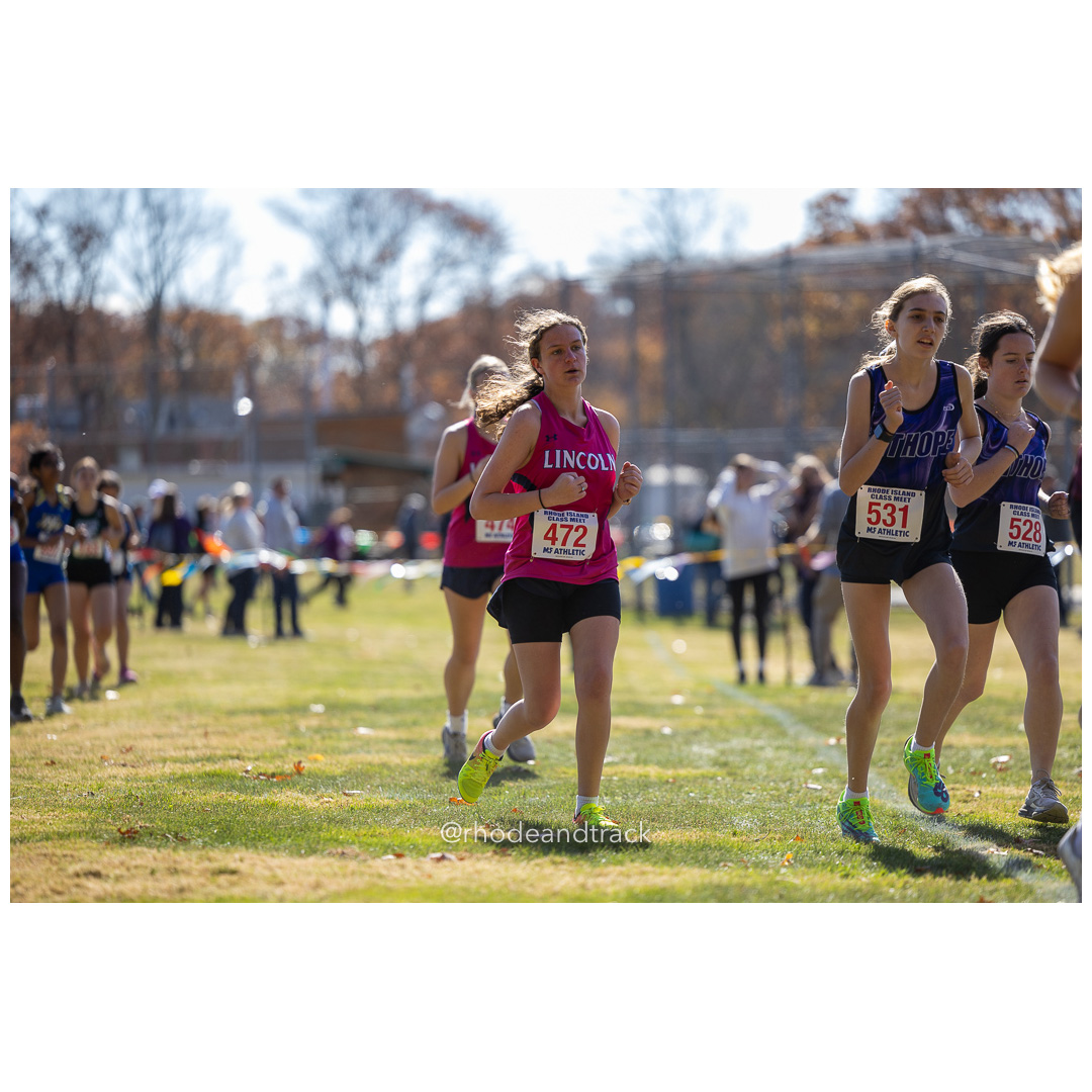 at 2024 RIIL Cross Country Class Championships at Ponaganset High School, North Scituate, Rhode Island on October 26, 2024 title=