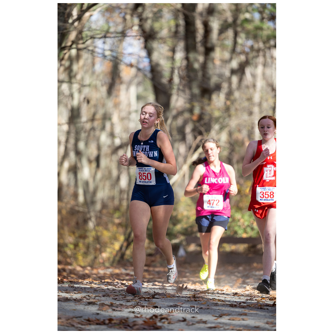 at 2024 RIIL Cross Country Class Championships at Ponaganset High School, North Scituate, Rhode Island on October 26, 2024 title=