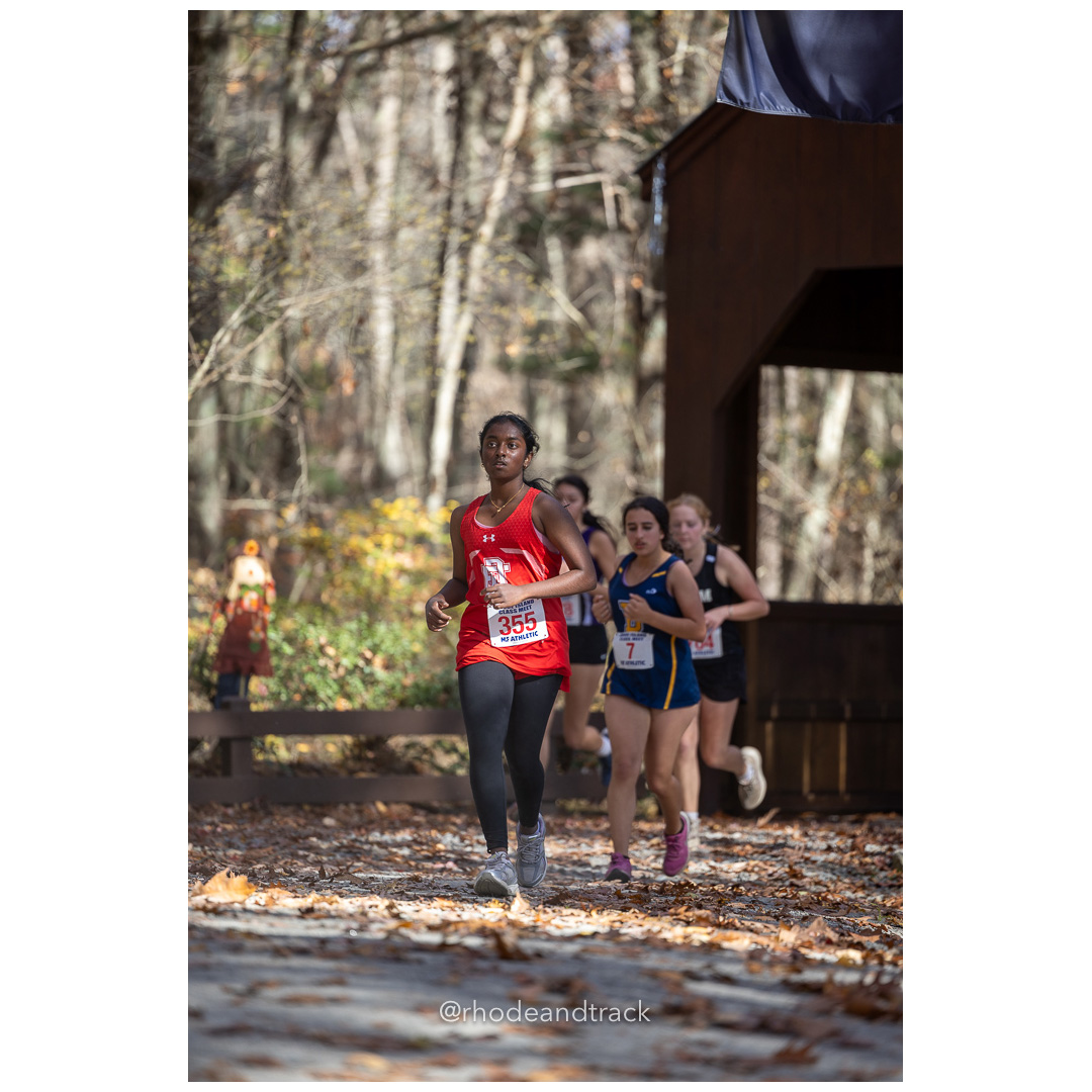 at 2024 RIIL Cross Country Class Championships at Ponaganset High School, North Scituate, Rhode Island on October 26, 2024 title=