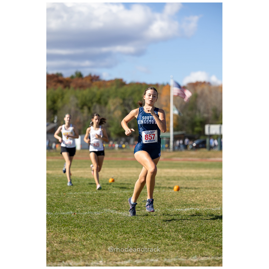 at 2024 RIIL Cross Country Class Championships at Ponaganset High School, North Scituate, Rhode Island on October 26, 2024 title=