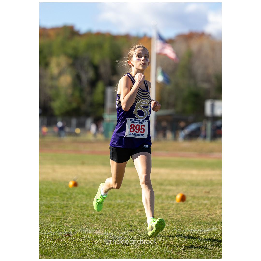 at 2024 RIIL Cross Country Class Championships at Ponaganset High School, North Scituate, Rhode Island on October 26, 2024 title=