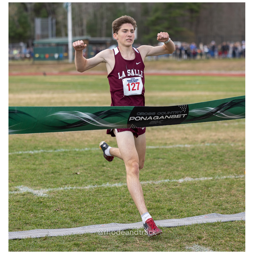 Marshall Vernon, La Salle, GR 11 wins the 2024 RIIL Cross Country RI State Championship at Ponaganset High School, North Scituate, Rhode Island on November 2, 2024 File: ./dir-boys/241102-241102-2024-RI-Cross-Country-State-Championsips-Ponaganset-175-062A2431.jpg Marshall Vernon, La Salle, GR 11 wins the 2024 RIIL Cross Country RI State Championship at Ponaganset High School, North Scituate, Rhode Is…