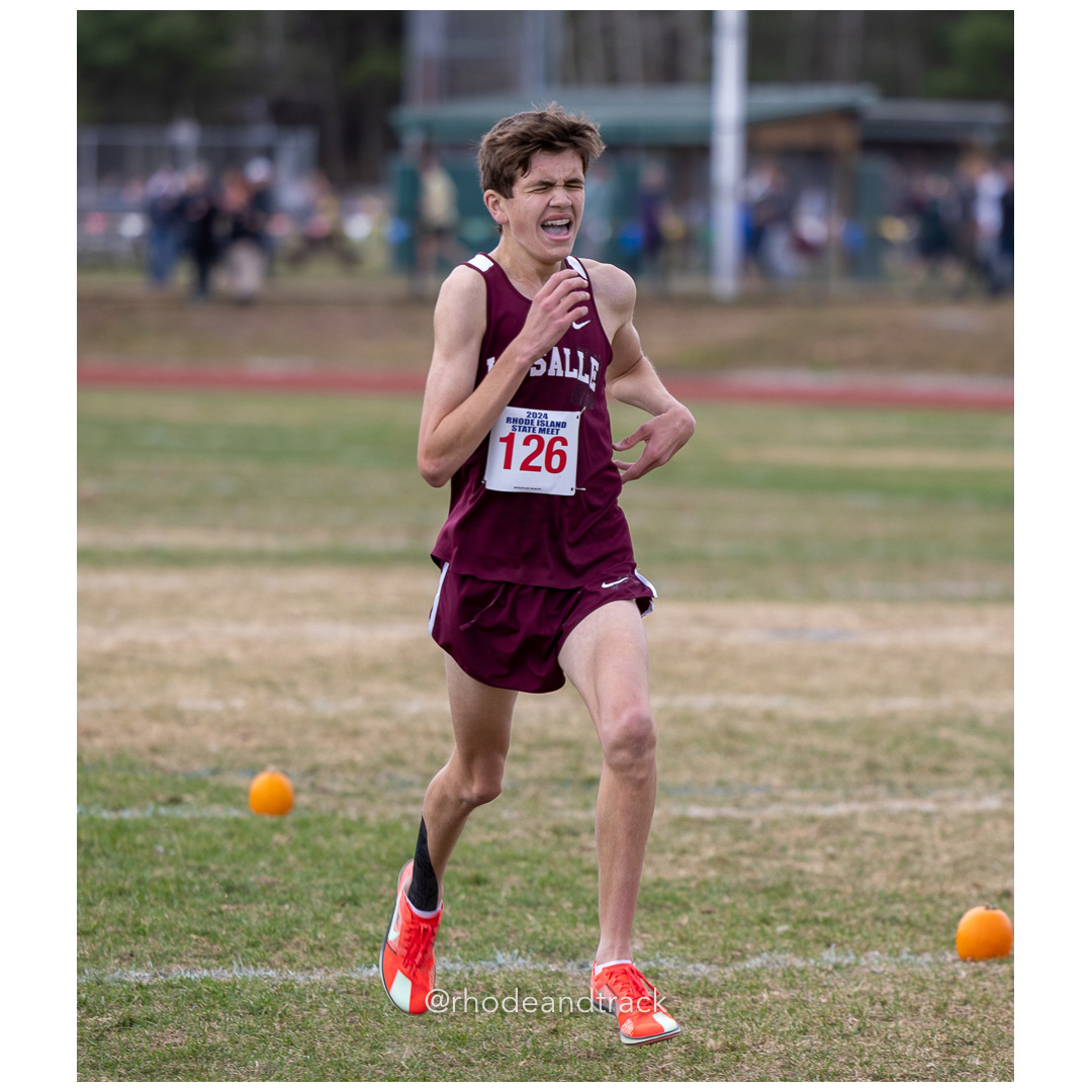 Will Souza, La Salle, GR 10 - 2024 RIIL Cross Country RI State Championship at Ponaganset High School, North Scituate, Rhode Island on November 2, 2024 File: ./dir-boys/241102-241102-2024-RI-Cross-Country-State-Championsips-Ponaganset-198-062A2980.jpg Will Souza, La Salle, GR 10 - 2024 RIIL Cross Country RI State Championship at Ponaganset High School, North Scituate, Rhode Island on Nove…