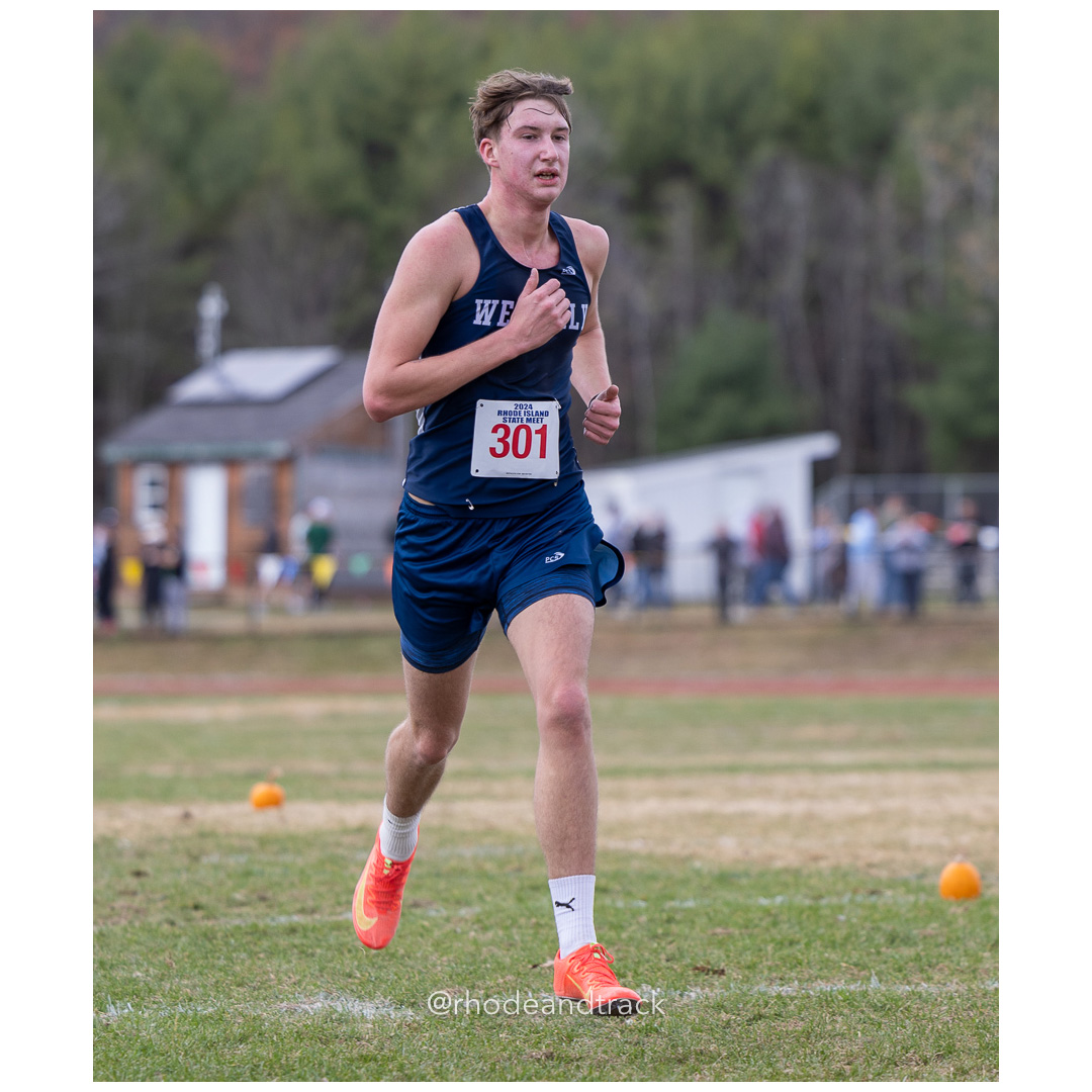 Noah Roberts, Westerly, GR 12 - 2024 RIIL Cross Country RI State Championship at Ponaganset High School, North Scituate, Rhode Island on November 2, 2024 File: ./dir-boys/241102-241102-2024-RI-Cross-Country-State-Championsips-Ponaganset-233-062A3529.jpg Noah Roberts, Westerly, GR 12 - 2024 RIIL Cross Country RI State Championship at Ponaganset High School, North Scituate, Rhode Island on No…