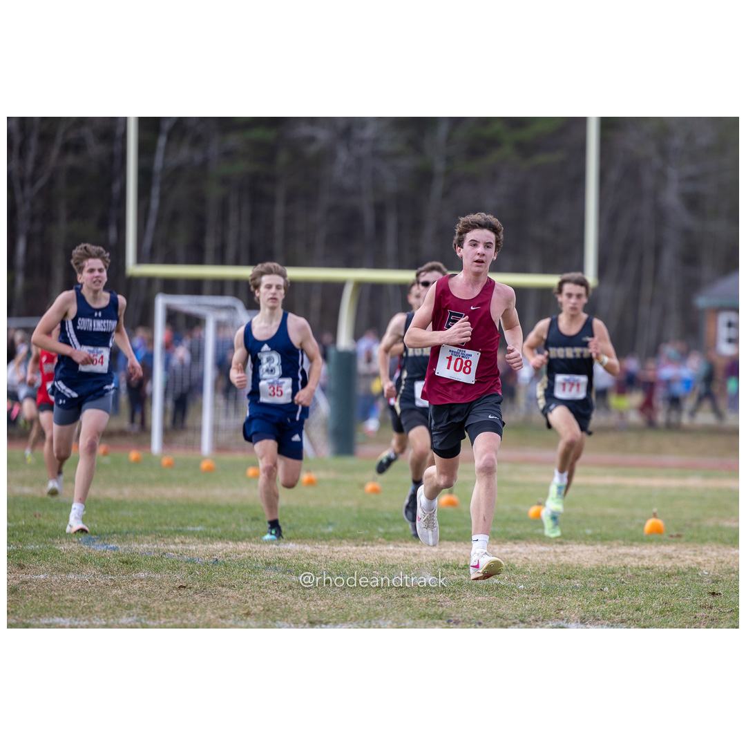 Jeremiah Moon, East Greenwich, GR 9 - 2024 RIIL Cross Country RI State Championship at Ponaganset High School, North Scituate, Rhode Island on November 2, 2024 File: ./dir-boys/241102-241102-2024-RI-Cross-Country-State-Championsips-Ponaganset-244-062A3677.jpg Jeremiah Moon, East Greenwich, GR 9 - 2024 RIIL Cross Country RI State Championship at Ponaganset High School, North Scituate, Rhode Island…