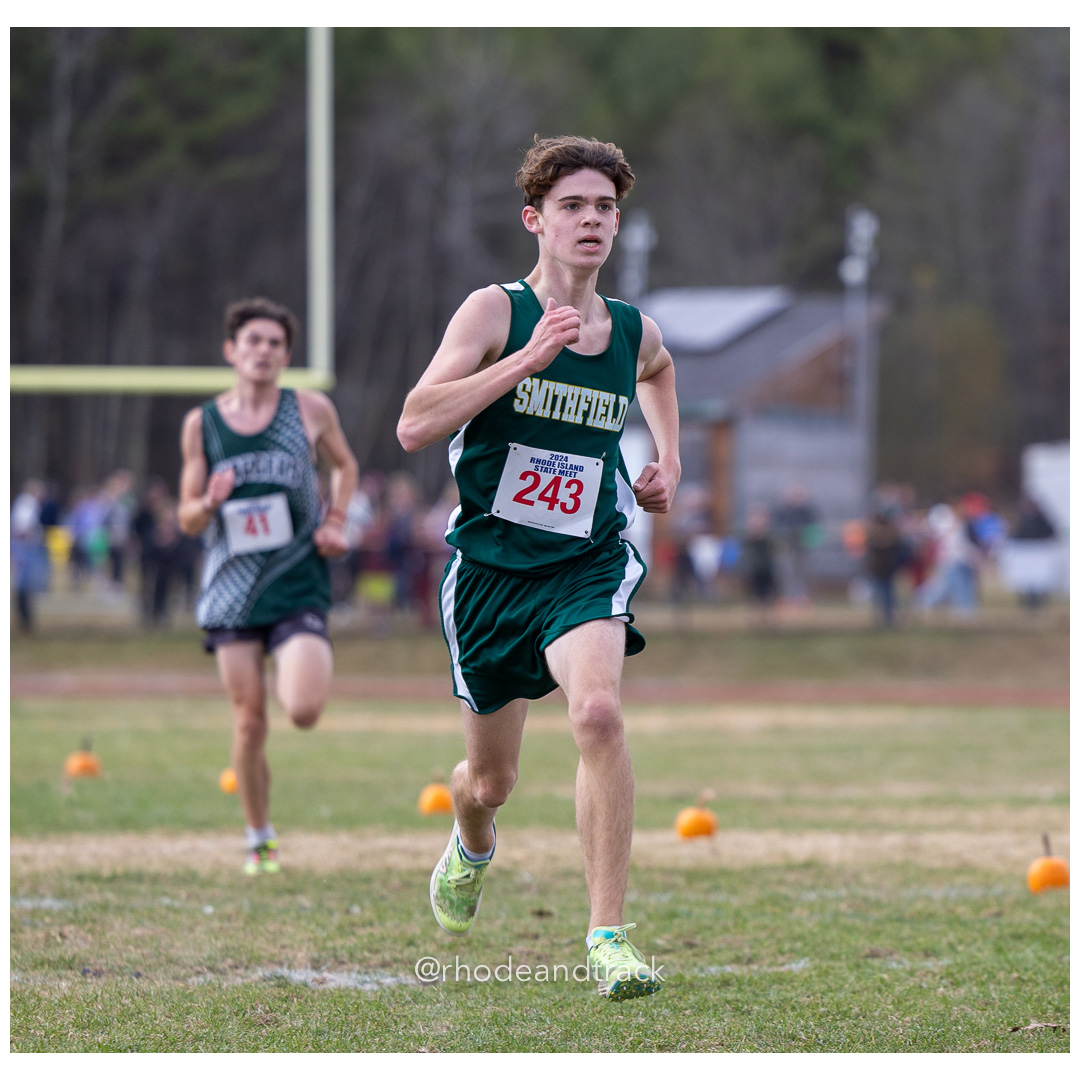 Mason Smith, Smithfield, GR 9 - 2024 RIIL Cross Country RI State Championship at Ponaganset High School, North Scituate, Rhode Island on November 2, 2024 File: ./dir-boys/241102-241102-2024-RI-Cross-Country-State-Championsips-Ponaganset-249-062A3755.jpg Mason Smith, Smithfield, GR 9 - 2024 RIIL Cross Country RI State Championship at Ponaganset High School, North Scituate, Rhode Island on No…