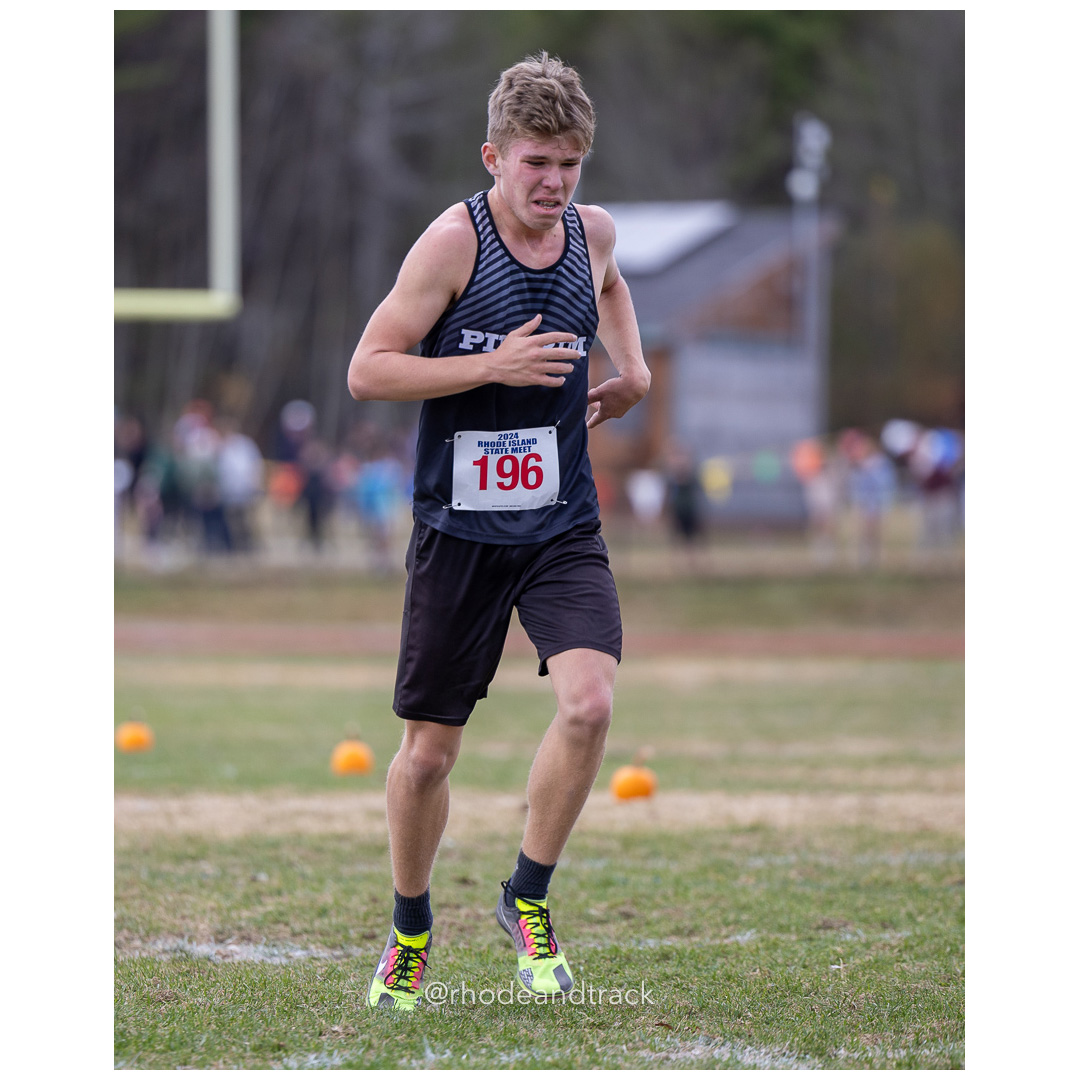 Kyle Gendice, Pilgrim, GR 10 - 2024 RIIL Cross Country RI State Championship at Ponaganset High School, North Scituate, Rhode Island on November 2, 2024 File: ./dir-boys/241102-241102-2024-RI-Cross-Country-State-Championsips-Ponaganset-283-062A4280.jpg Kyle Gendice, Pilgrim, GR 10 - 2024 RIIL Cross Country RI State Championship at Ponaganset High School, North Scituate, Rhode Island on Nov…