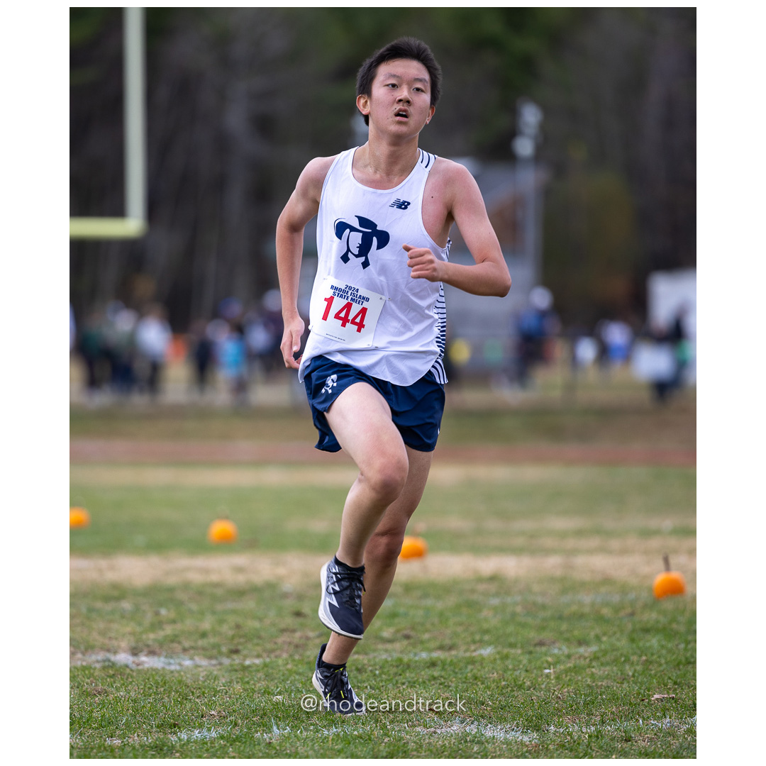 Oscar Li, Moses Brown, GR 9 - 2024 RIIL Cross Country RI State Championship at Ponaganset High School, North Scituate, Rhode Island on November 2, 2024 File: ./dir-boys/241102-241102-2024-RI-Cross-Country-State-Championsips-Ponaganset-284-062A4292.jpg Oscar Li, Moses Brown, GR 9 - 2024 RIIL Cross Country RI State Championship at Ponaganset High School, North Scituate, Rhode Island on Nove…