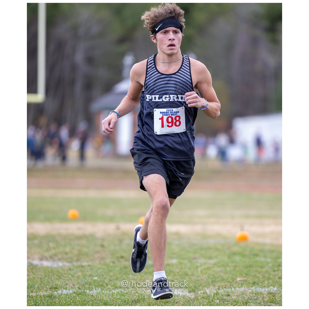 Tyler Martin, Pilgrim, GR 12 - 2024 RIIL Cross Country RI State Championship at Ponaganset High School, North Scituate, Rhode Island on November 2, 2024 File: ./dir-boys/241102-241102-2024-RI-Cross-Country-State-Championsips-Ponaganset-303-062A4573.jpg Tyler Martin, Pilgrim, GR 12 - 2024 RIIL Cross Country RI State Championship at Ponaganset High School, North Scituate, Rhode Island on Nov…