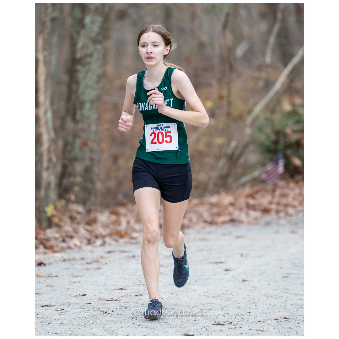 Leah Seddon, Ponaganset High School, GR 9 - 2024 RIIL Cross Country RI State Championship at Ponaganset High School, North Scituate, Rhode Island on November 2, 2024 File: ./dir-girls/241102-241102-2024-RI-Cross-Country-State-Championsips-Ponaganset-410-062A5586.jpg Leah Seddon, Ponaganset High School, GR 9 - 2024 RIIL Cross Country RI State Championship at Ponaganset High School, North Scituate, Rhode…