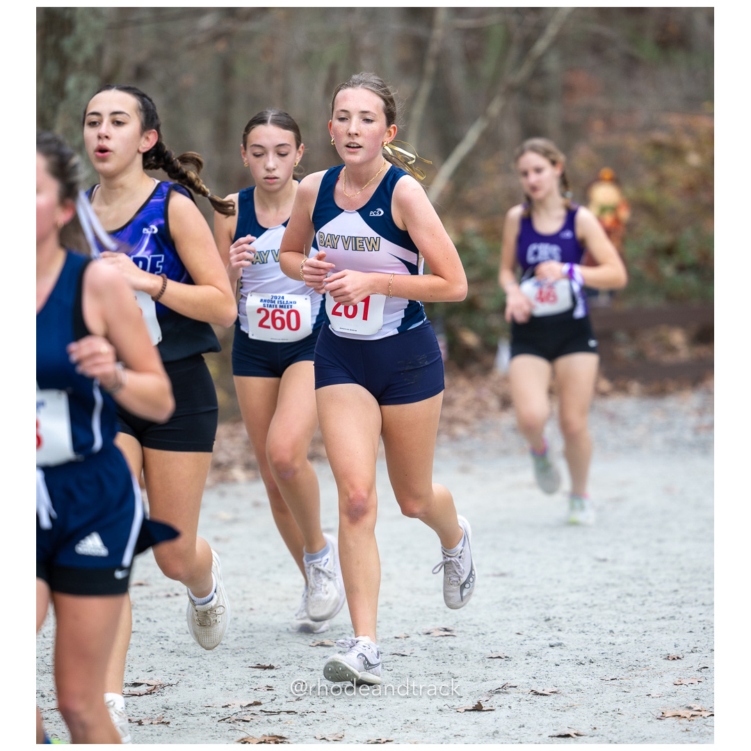 Jalissa Escobar, St Mary Academy-Bay View, GR 10 - Eve Kirkaldy, St Mary Academy-Bay View, GR 12 - 2024 RIIL Cross Country RI State Championship at Ponaganset High School, North Scituate, Rhode Island on November 2, 2024 File: ./dir-girls/241102-241102-2024-RI-Cross-Country-State-Championsips-Ponaganset-421-062A5711.jpg Jalissa Escobar, St Mary Academy-Bay View, GR 10 - Eve Kirkaldy, St Mary Academy-Bay View, GR 12 - 2024 RIIL Cross Country RI State Champio…